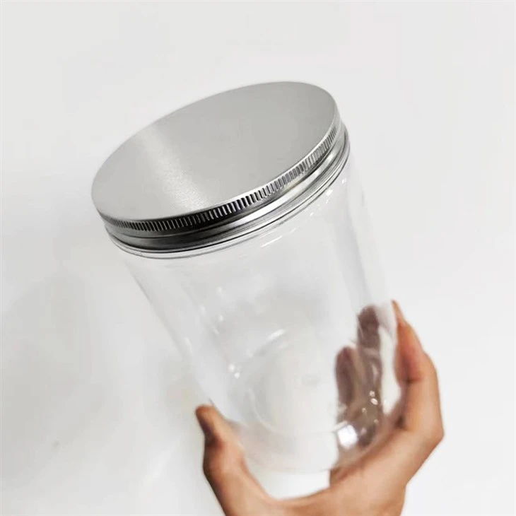1 Liter Plastic Jars With Silver Lids quotation